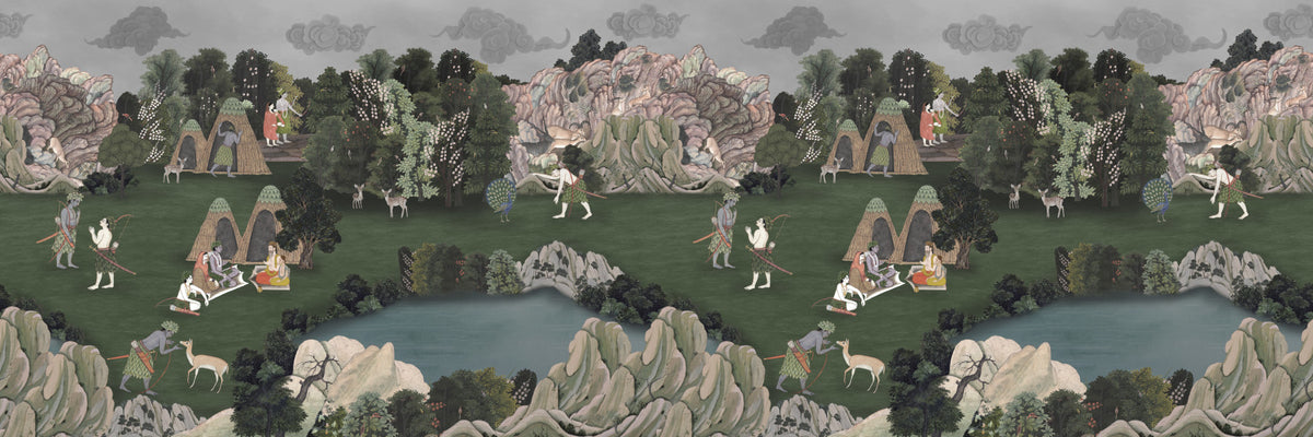 Ancient Vista Wall Mural in your room