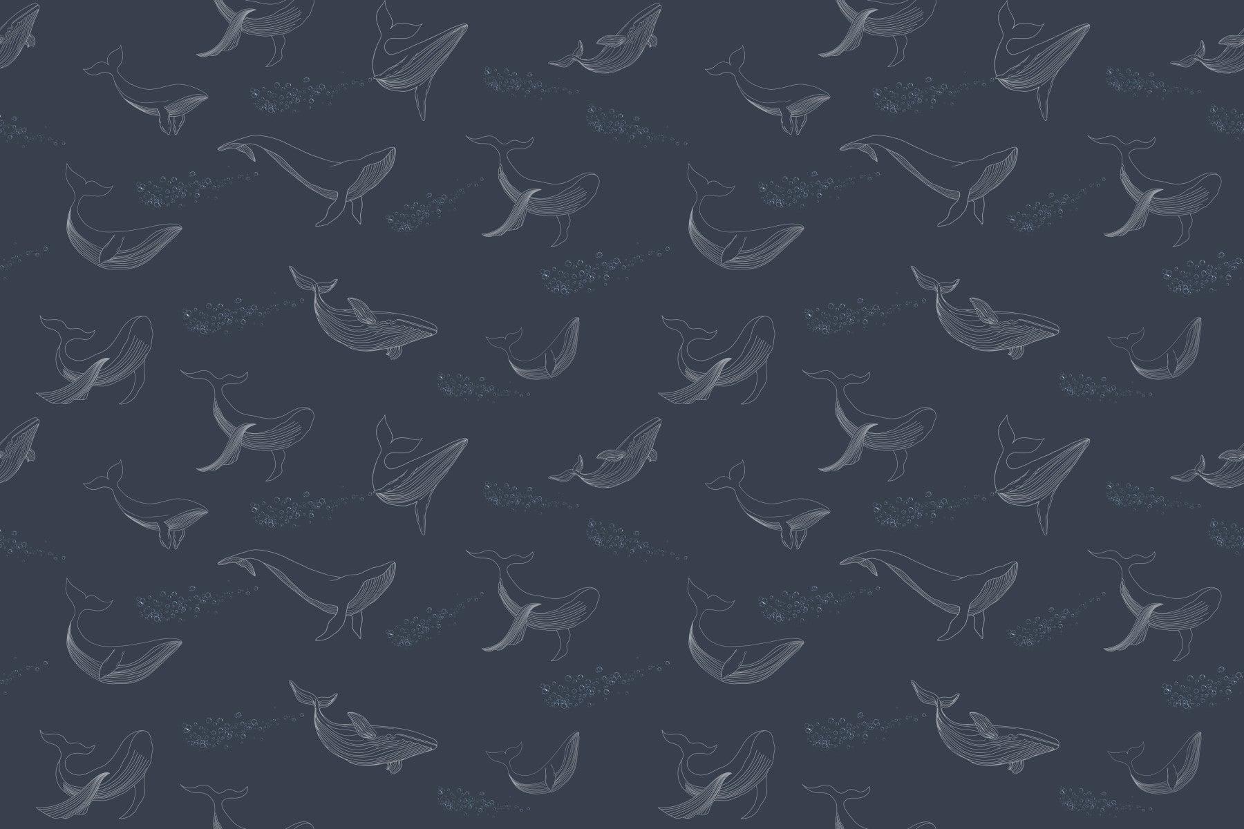 Whale Song Serenade Wall Mural