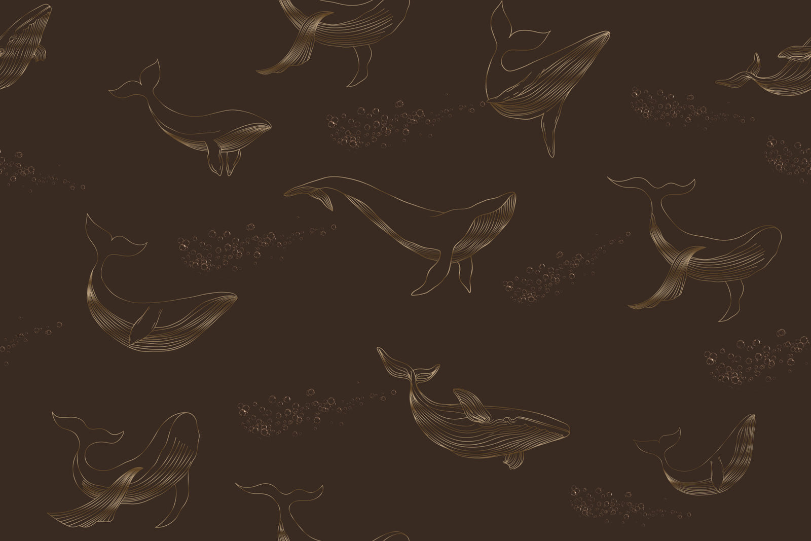 Whale Song Wall Mural