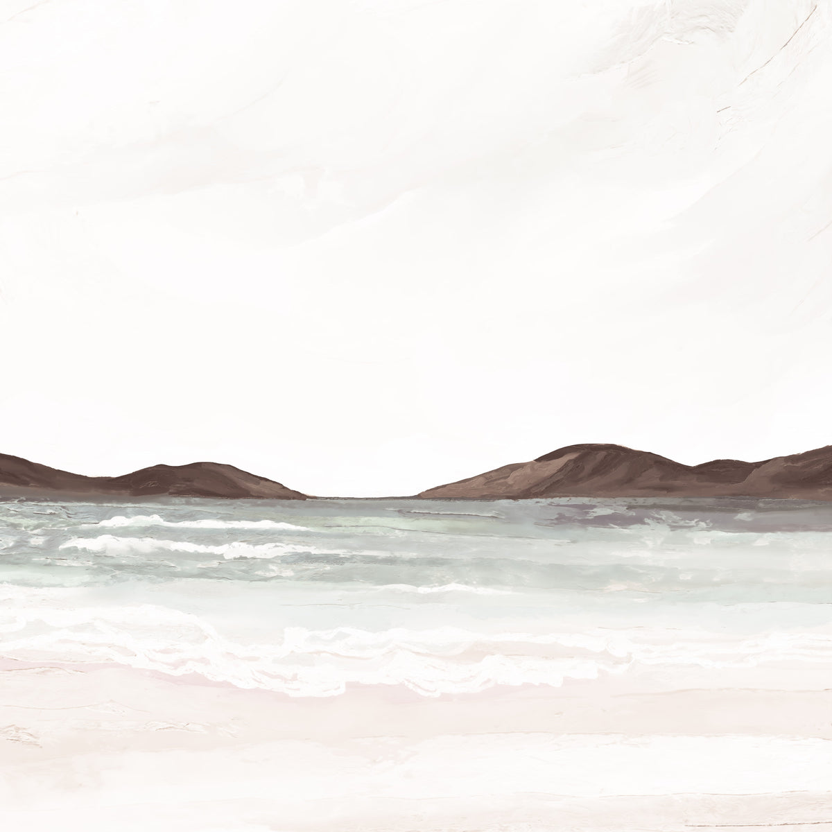 Painted Shores Wall Mural in your room