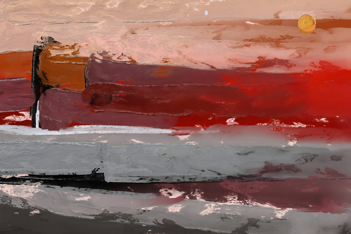 Abstract Landscape Wall Mural in your room