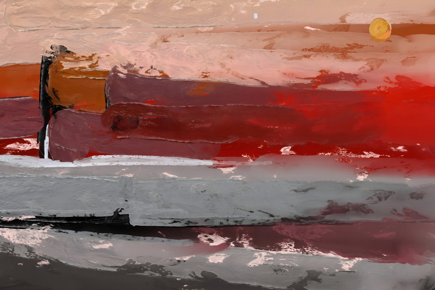 Abstract Landscape Wall Mural