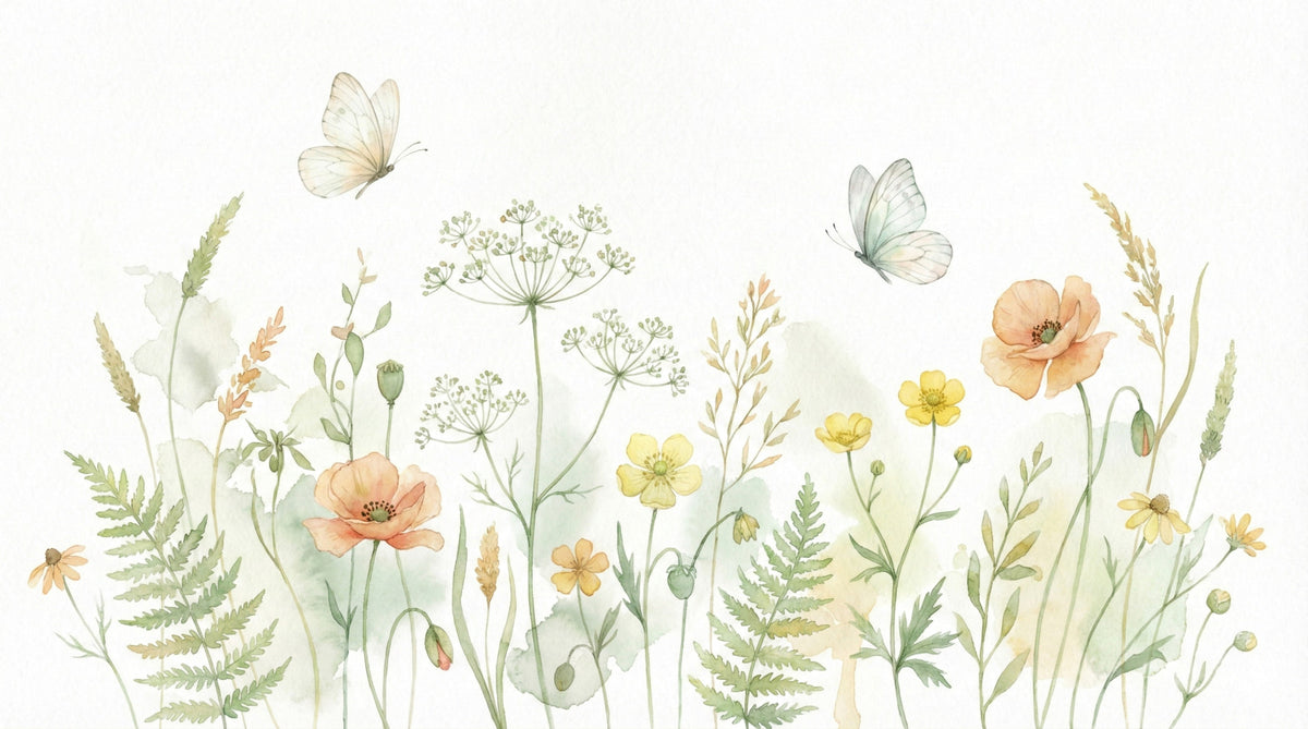 Meadow Whispers Wall Mural in your room