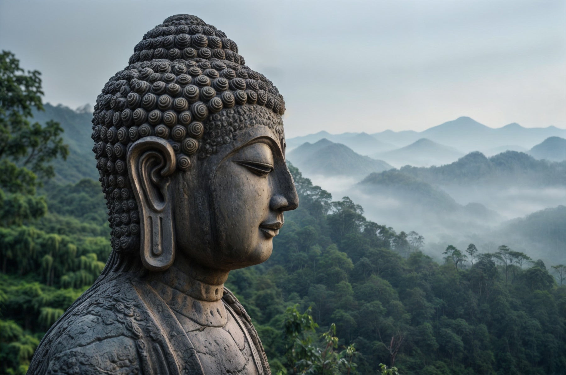 Zenith Buddha Vista Wall Mural