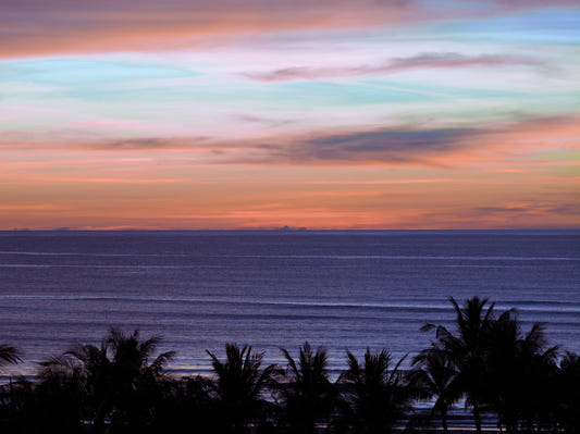 Beach Sunset Wall Mural