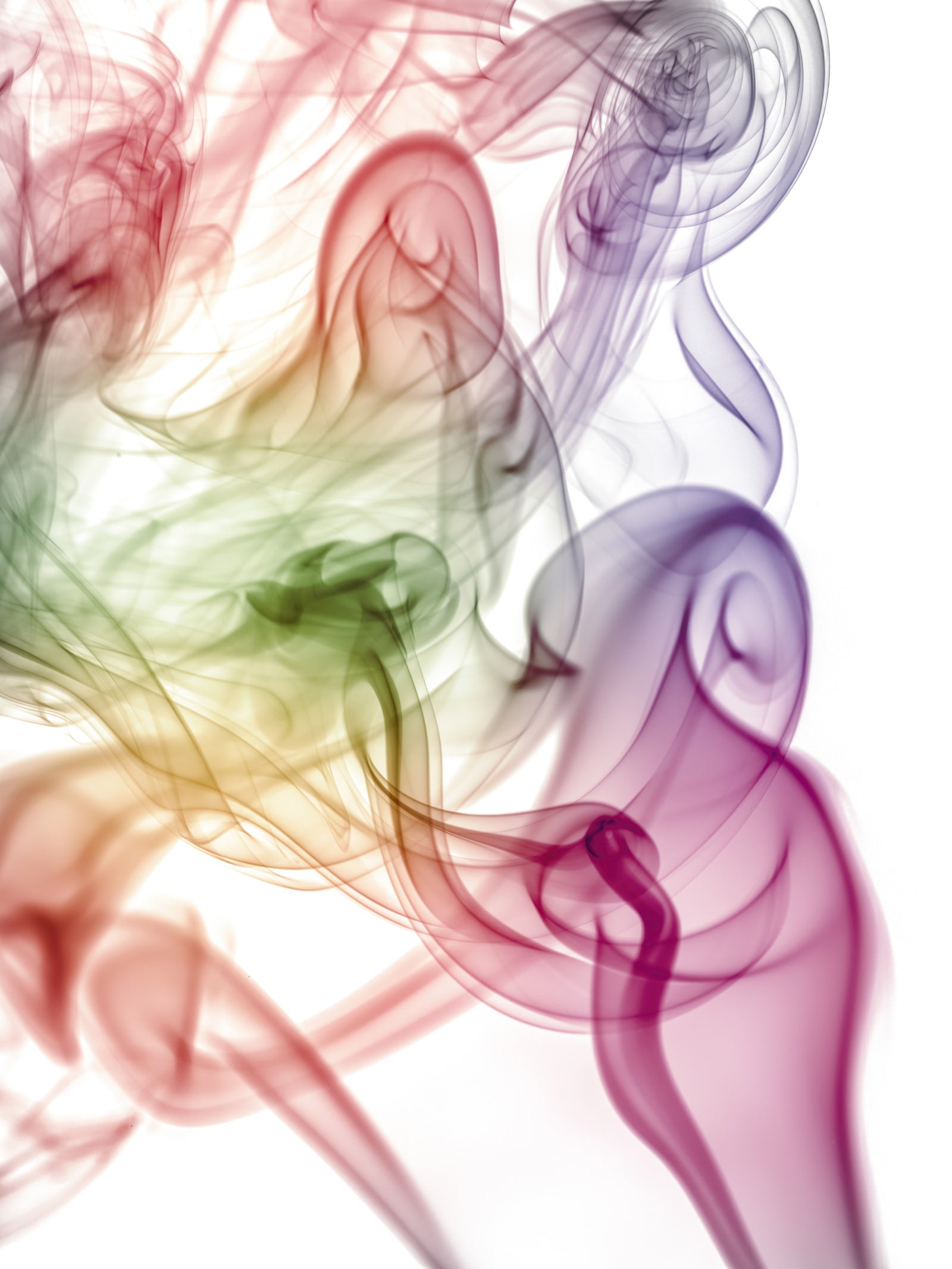 Smoke Art Wall Mural in your room