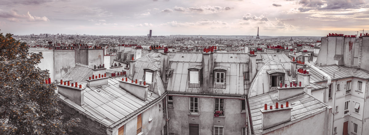 Paris Love Wall Mural in your room