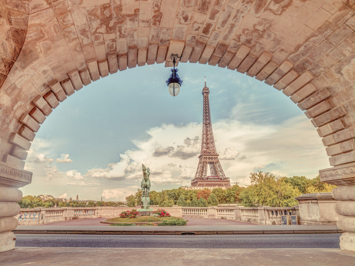 Parisian Vista Wall Mural in your room
