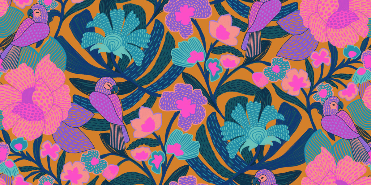 Exotic Bloom Wallpaper⁠