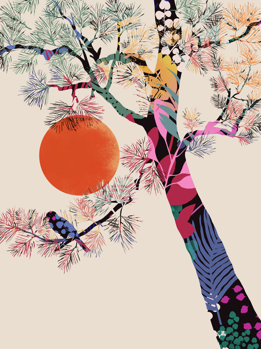 Japanese Summer Wall Mural
