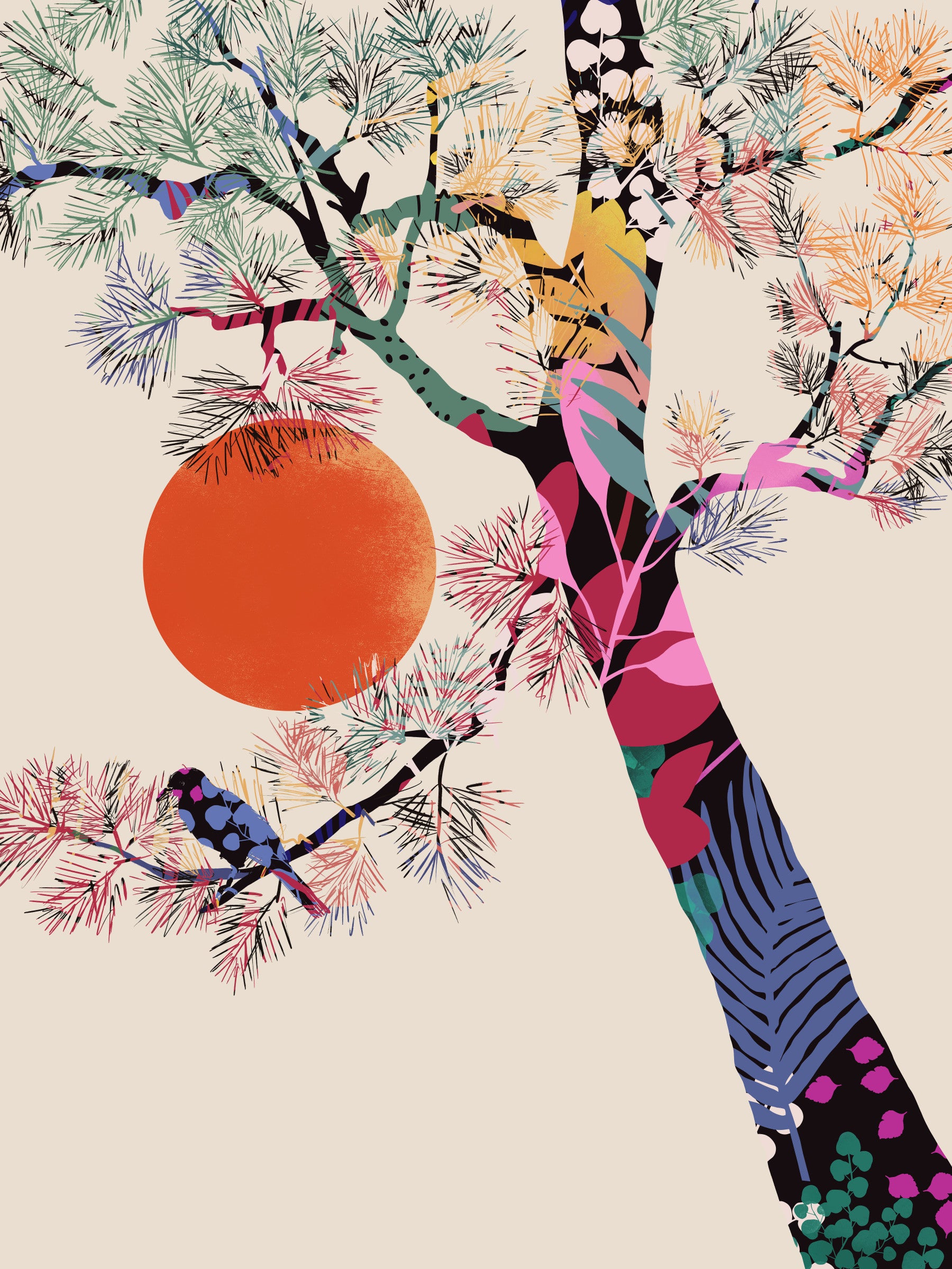 Japanese Summer Wall Mural