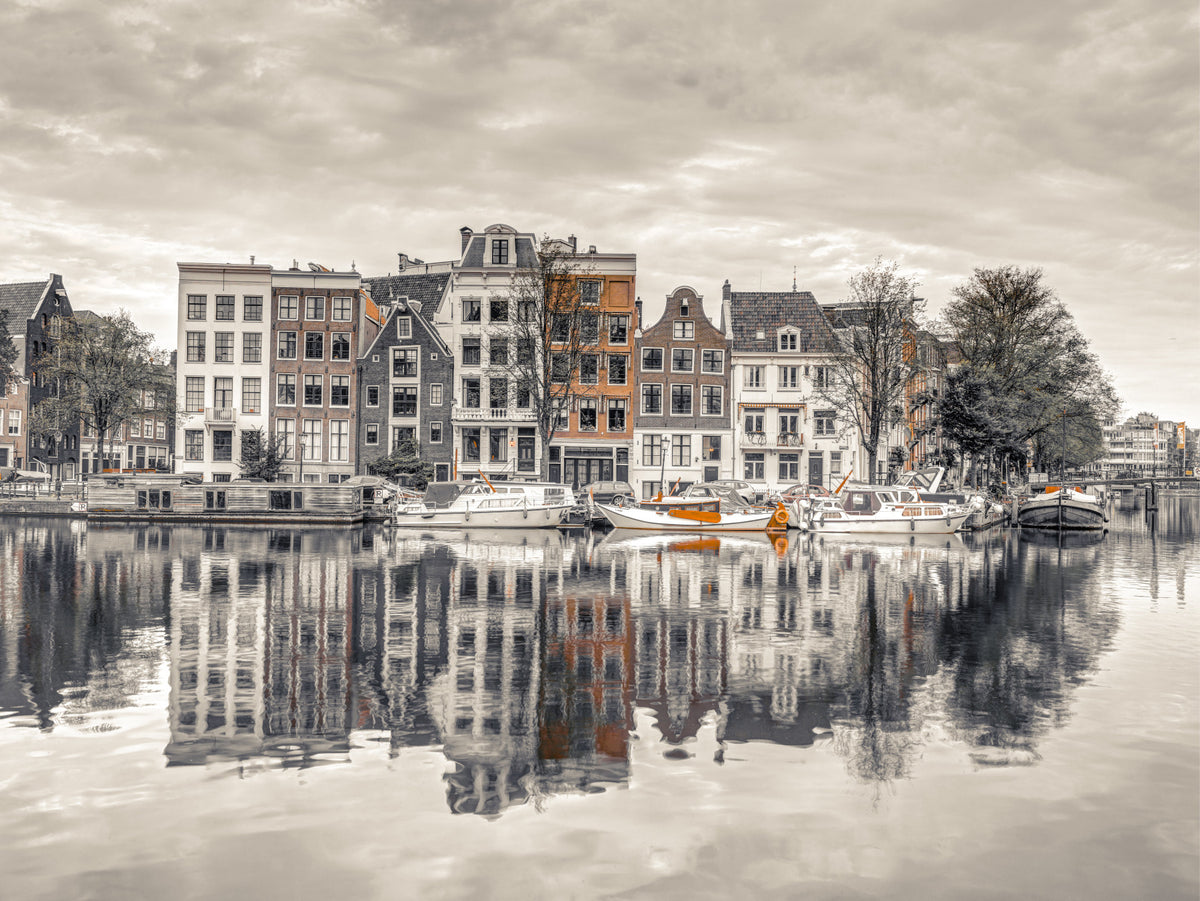 Canal Harmony Wall Mural in your room