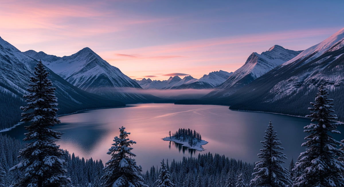 Winter's Calm Wall Mural