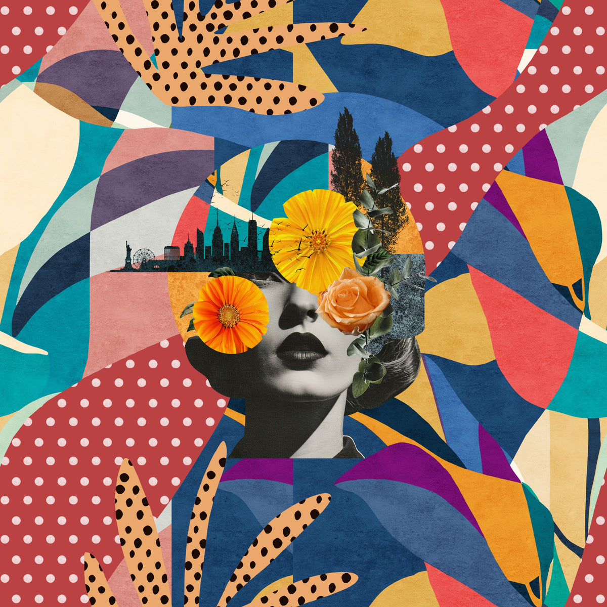 Urban Muse Wallpaper⁠ in your room