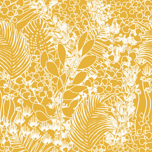 Golden Meadow Dream Wallpaper⁠