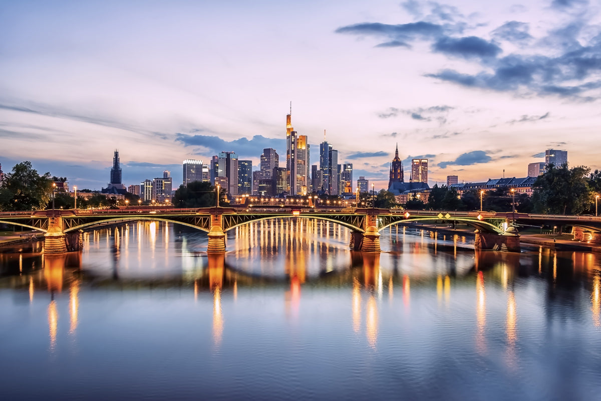 City Reflections Wall Mural in your room