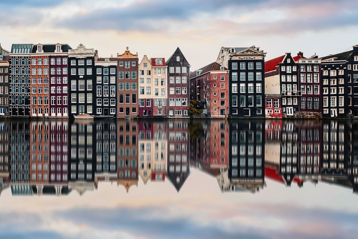 Canal City Calm Wall Mural in your room