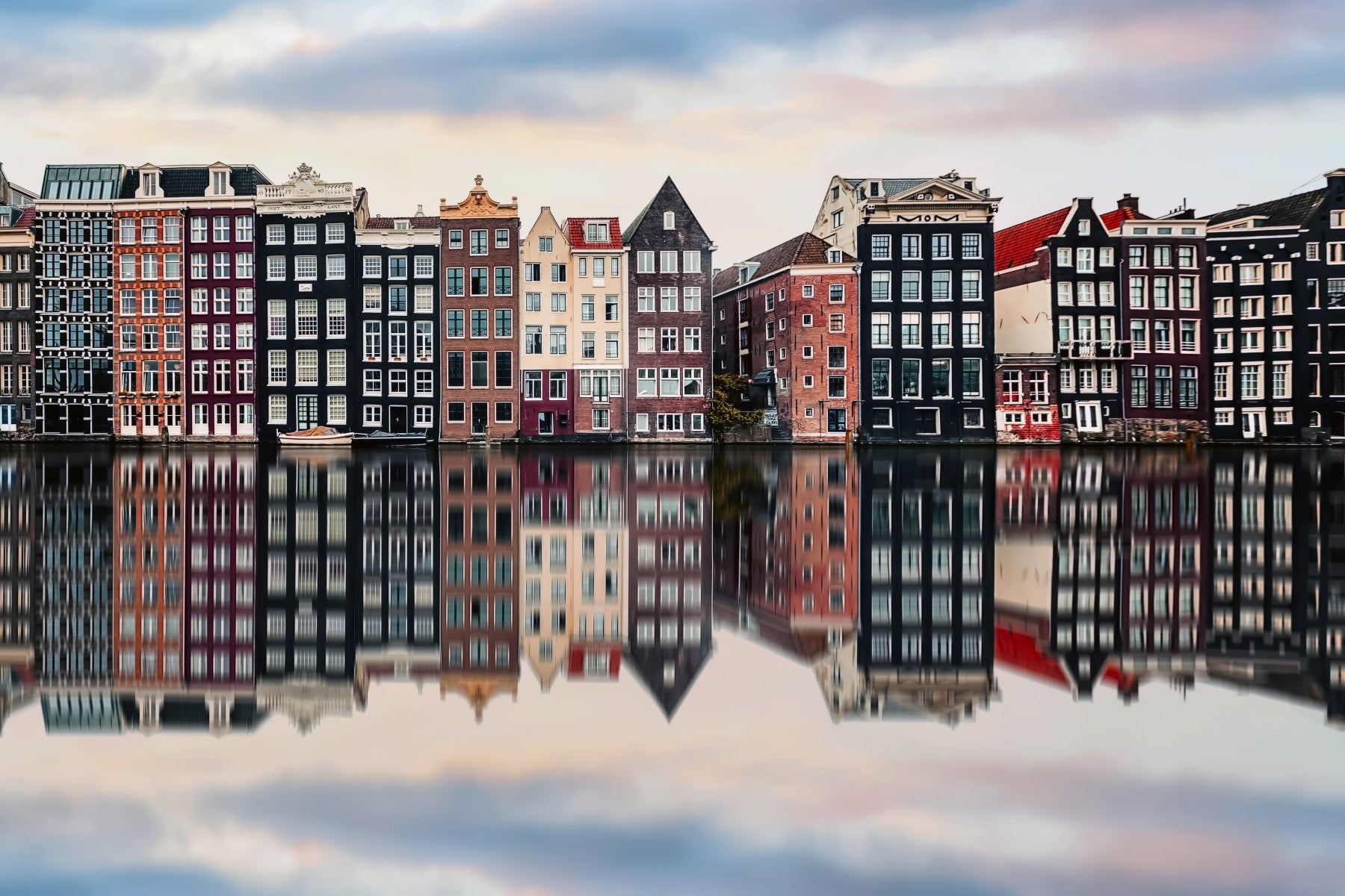 Canal City Calm Wall Mural
