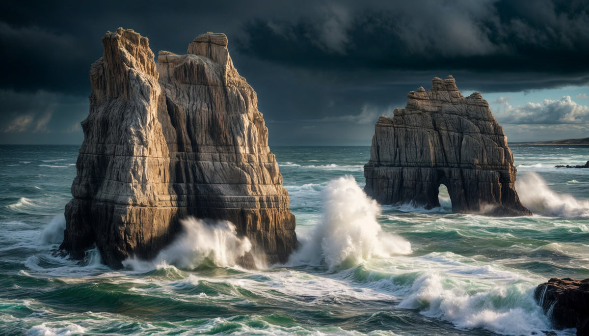 Coastal Giants Wall Mural
