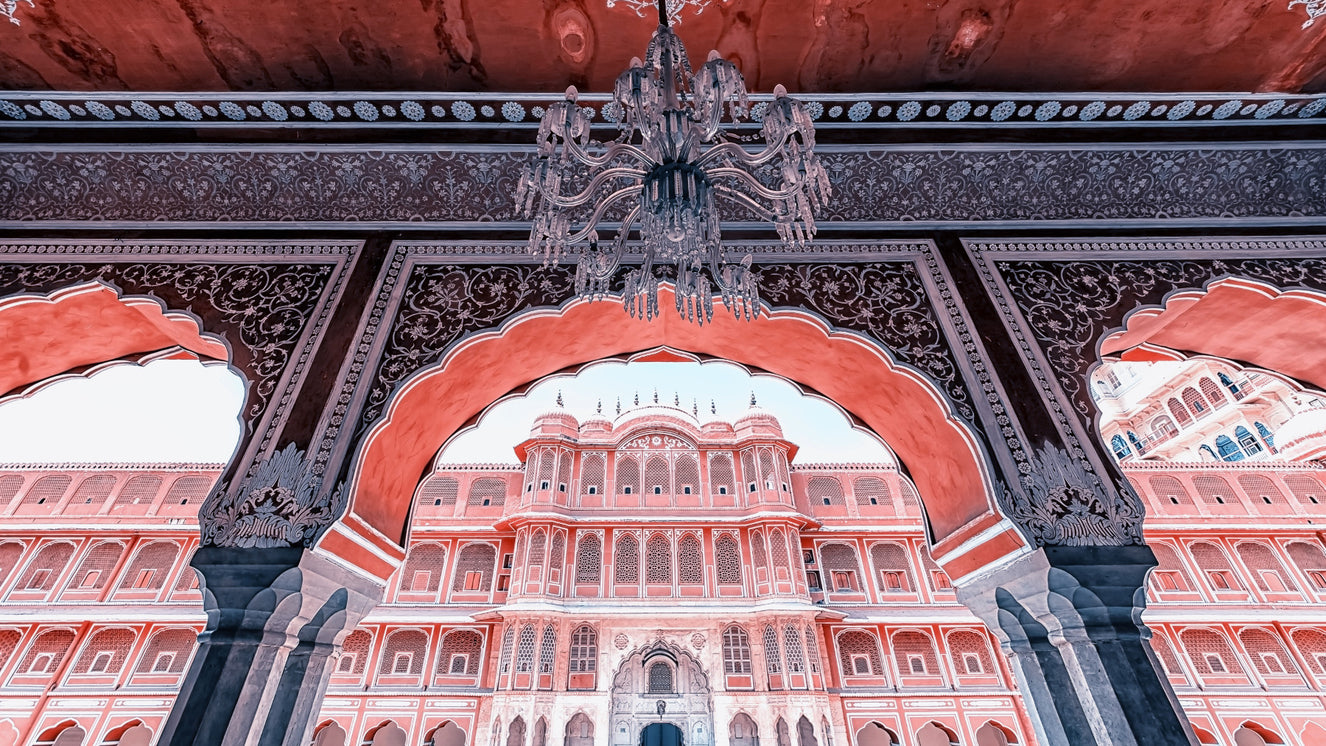 Jaipur Palace View Wall Mural