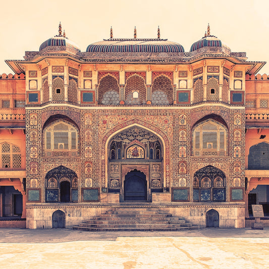 Amber Palace Grandeur Wall Mural