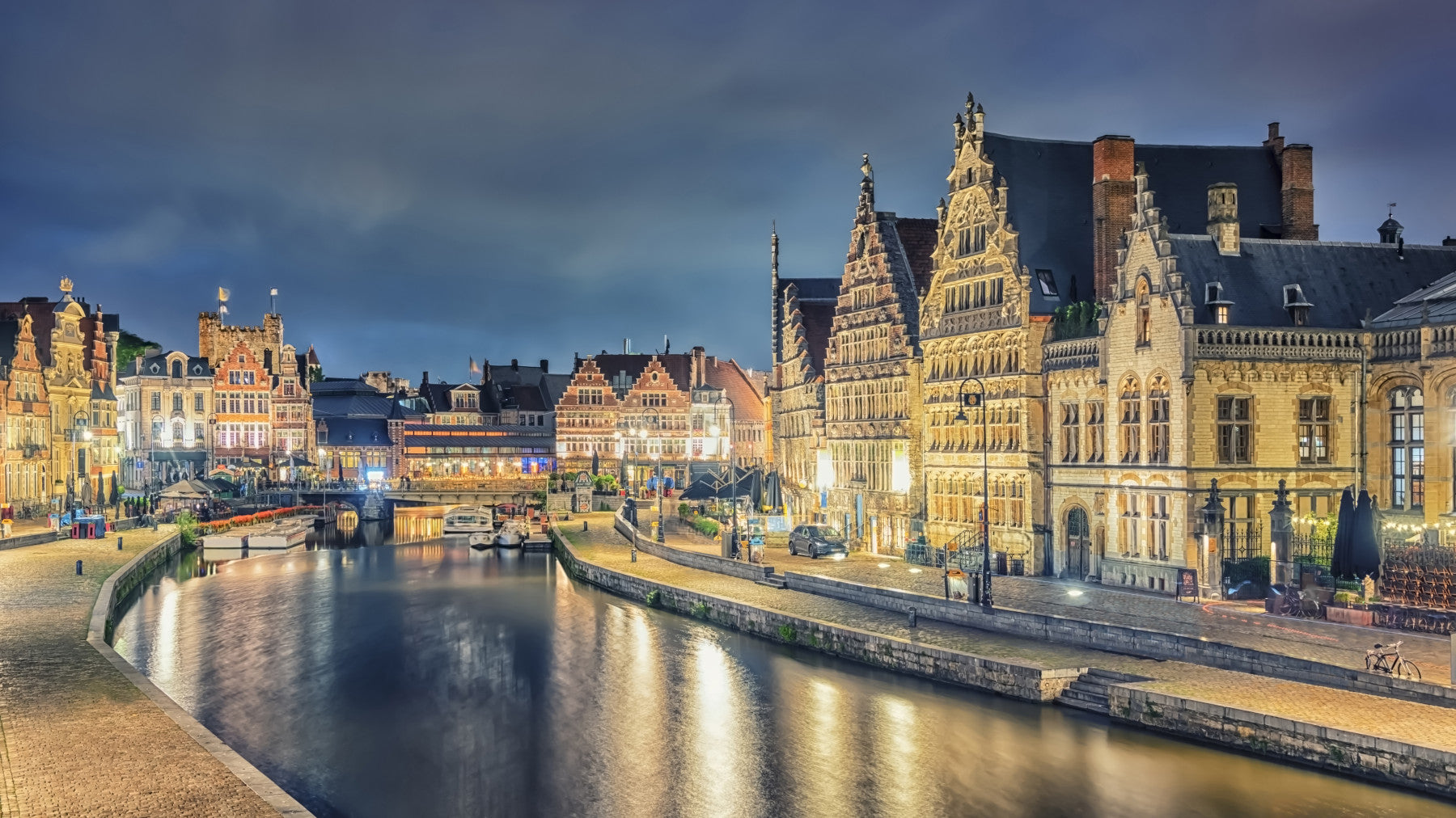 Ghent Lights Wall Mural