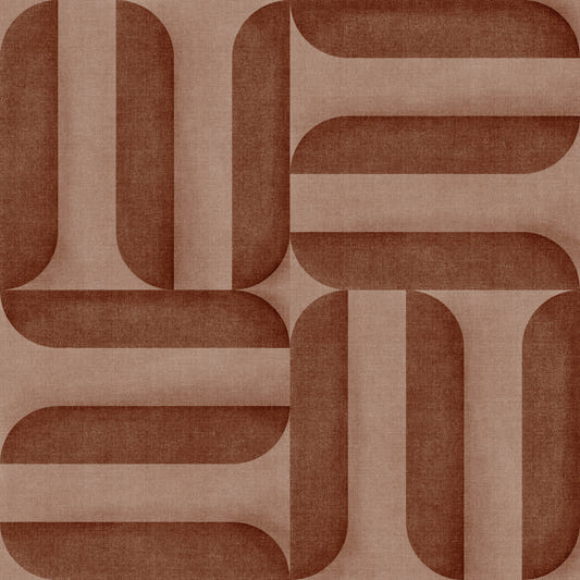 Modern Textured Signs Copper Wallpaper⁠