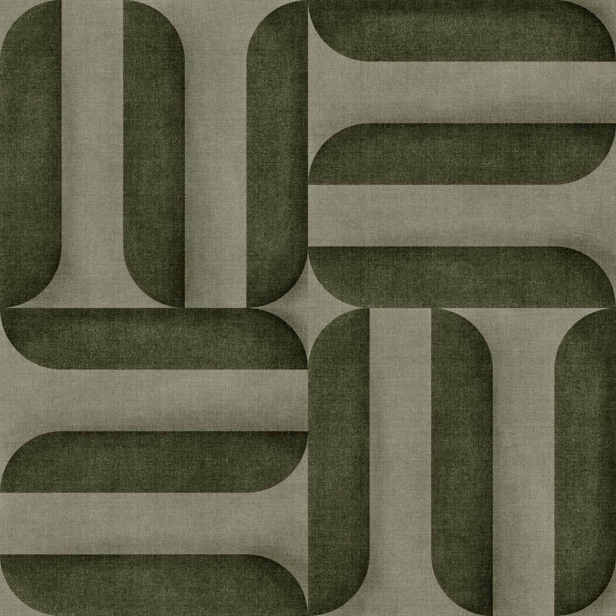 Modern Textured Signs Olive Wallpaper⁠ in your room