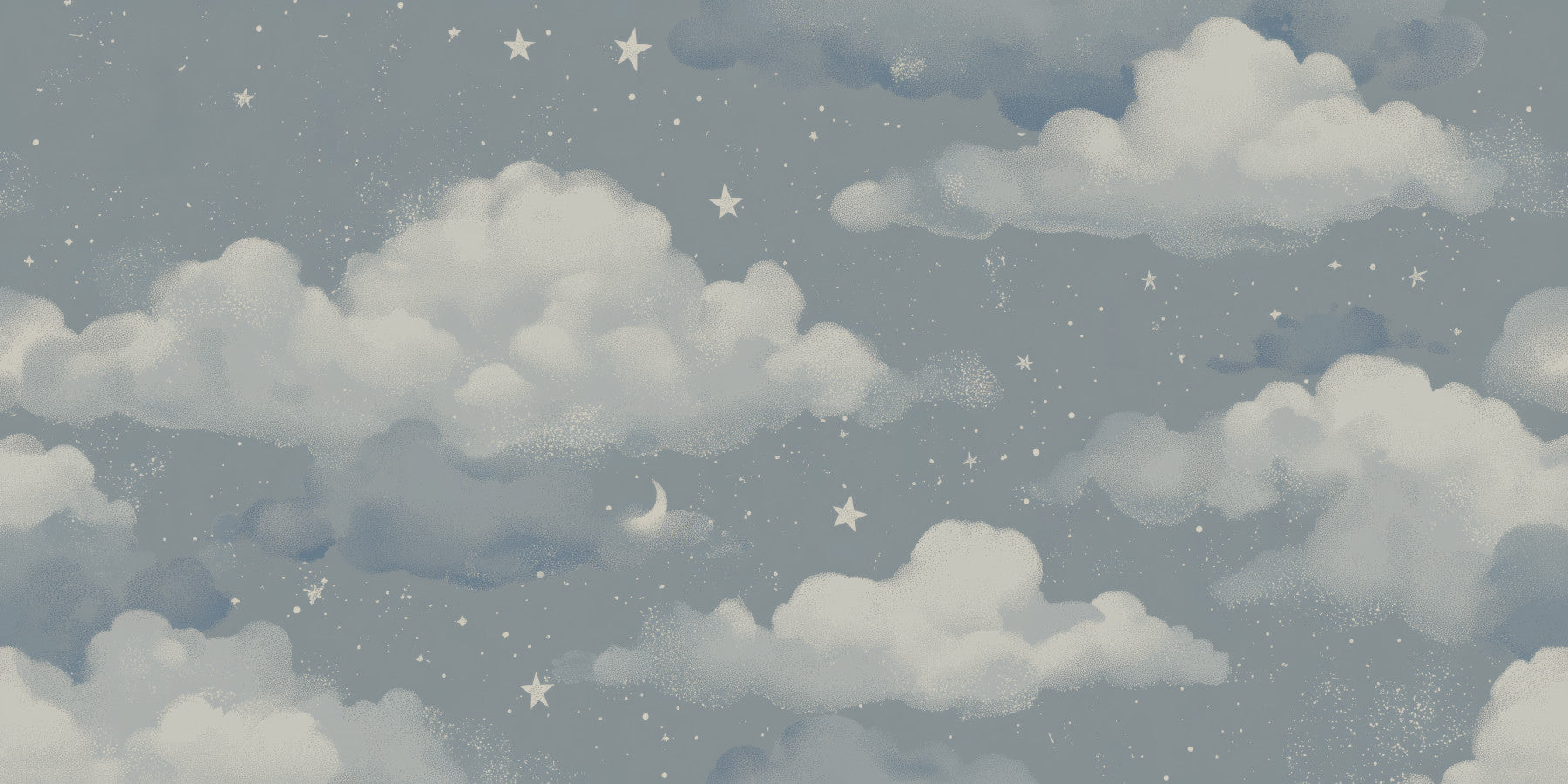 Sweet Dreams – Blue Wall Mural