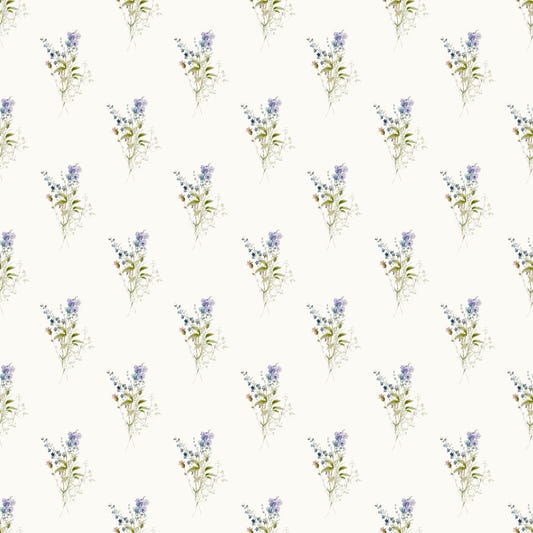 Vintage Floral Whispers Wallpaper⁠