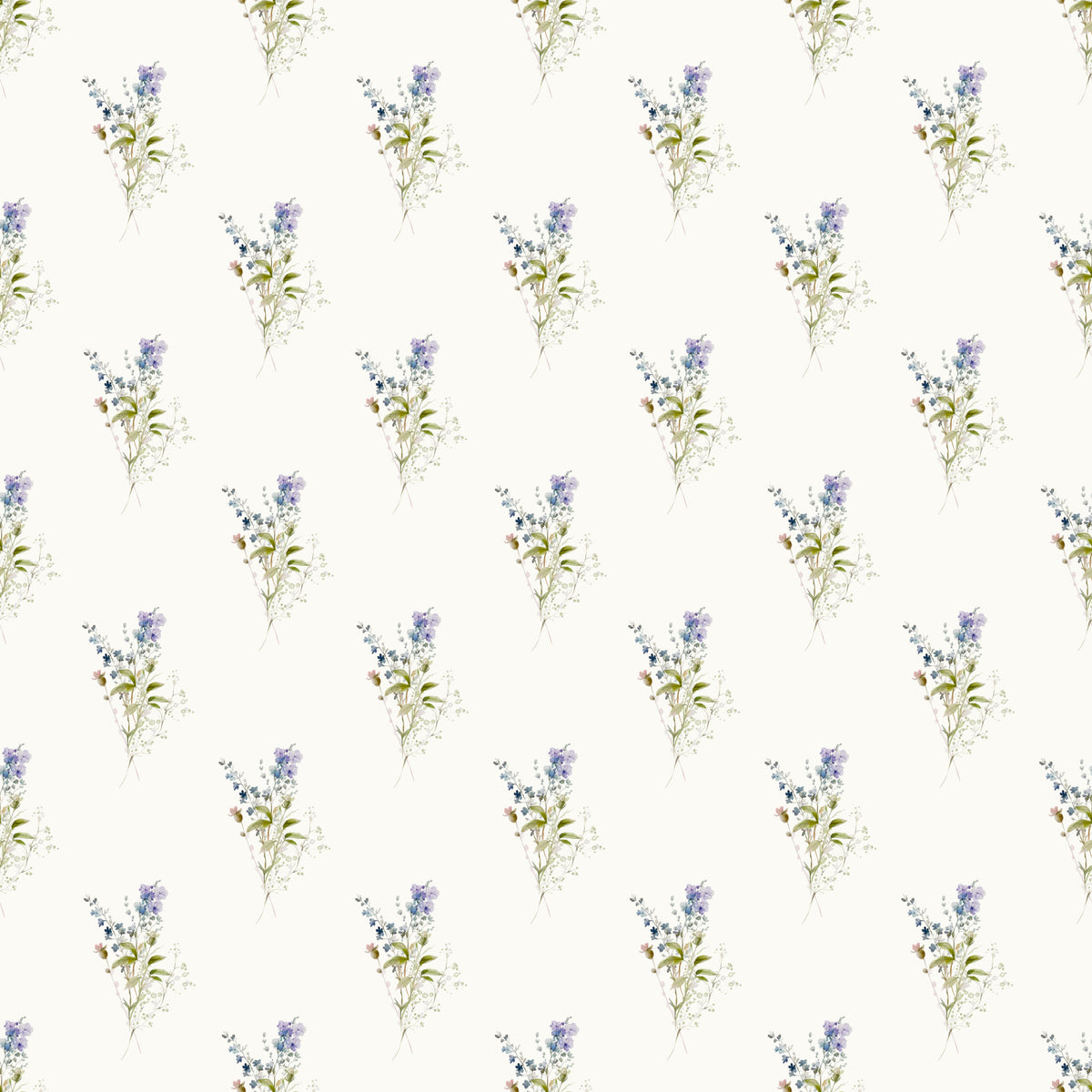 Vintage Floral Whispers Wallpaper⁠ in your room