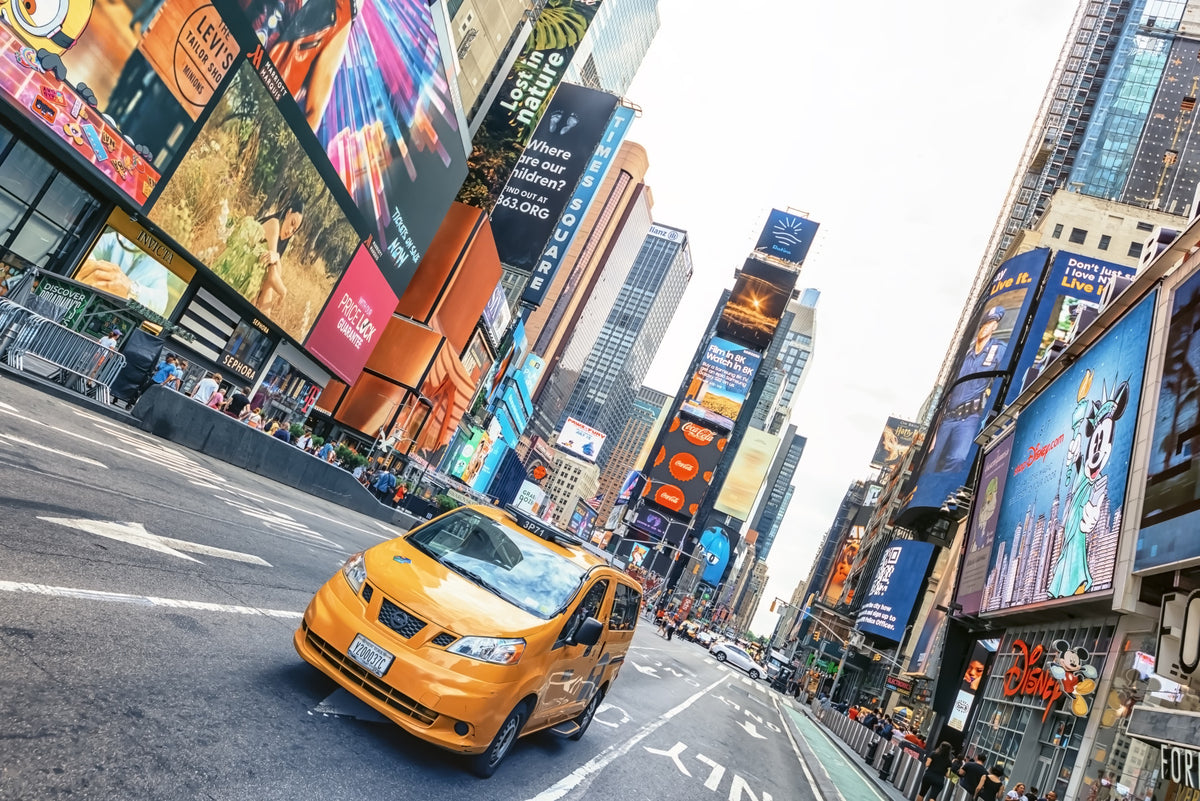 NYC Buzz Wall Mural in your room