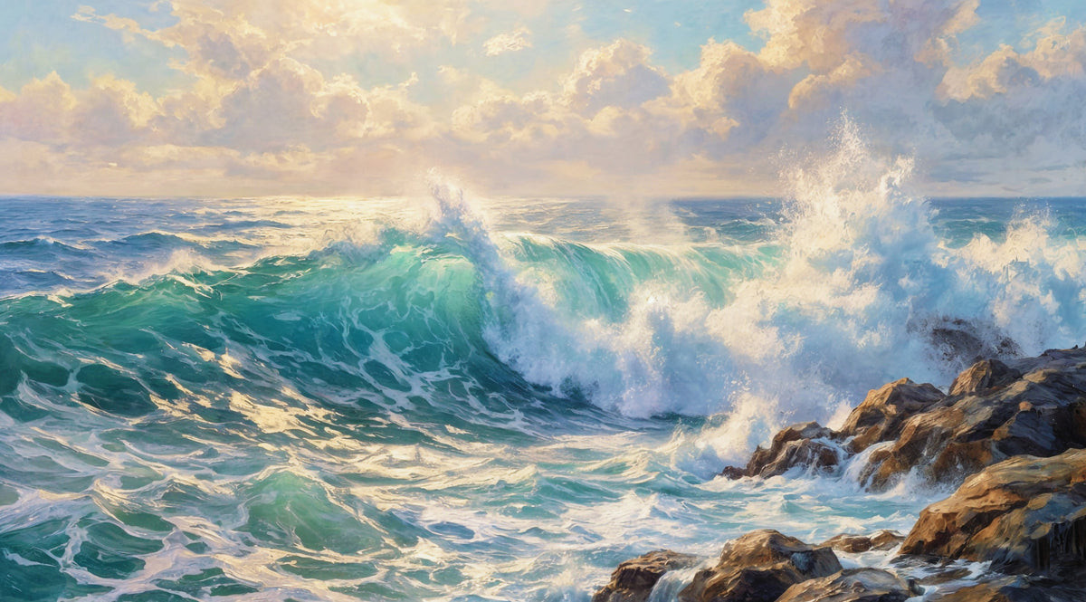 Ocean's Majesty Wall Mural in your room