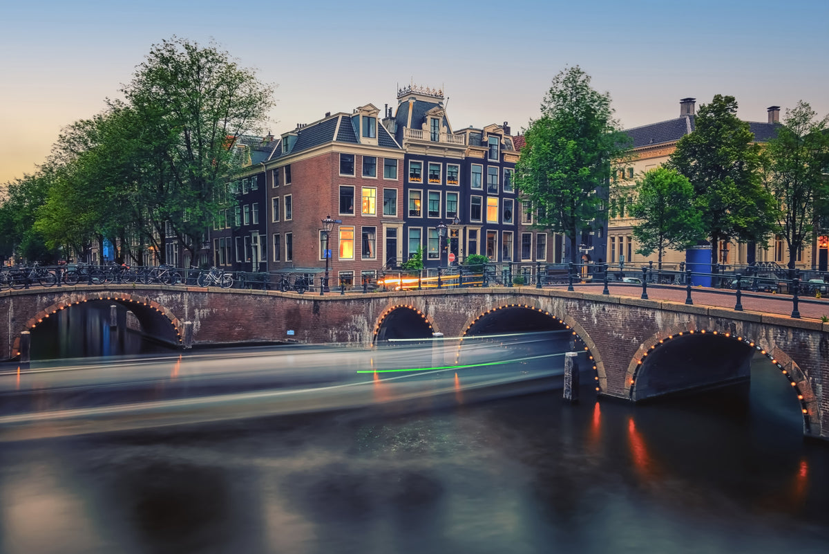 Dutch Canal Dreams Wall Mural in your room