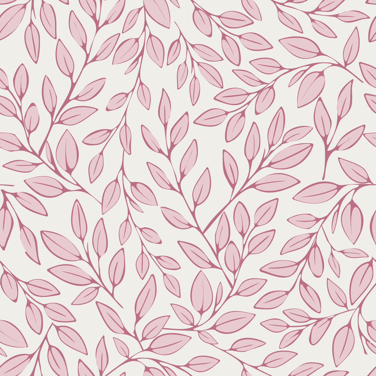 Dusty Rose Vines Wallpaper⁠ in your room