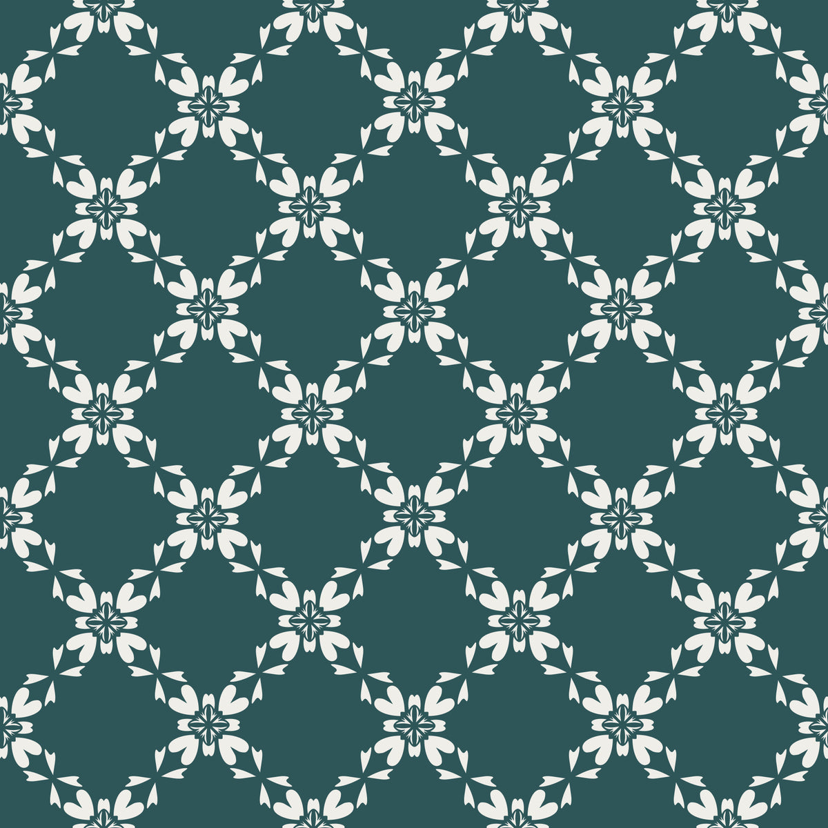 Petal Lattice Wallpaper⁠ in your room — zoomed