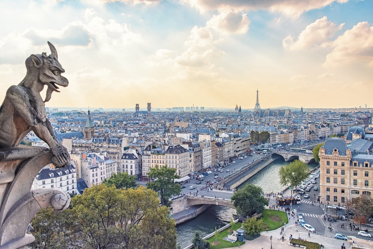 Parisian Guardian Wall Mural in your room