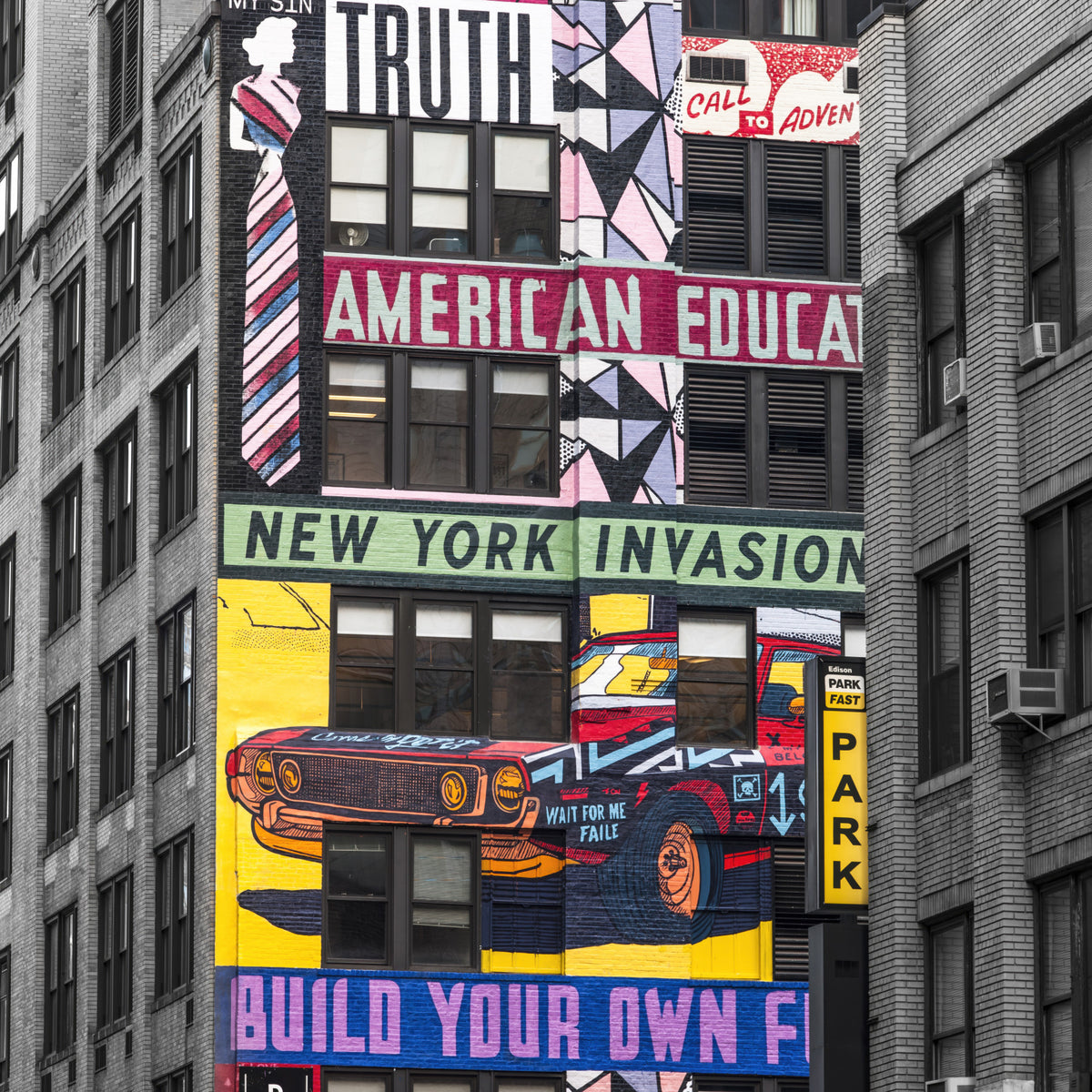 Urban Art Invasion Wall Mural in your room
