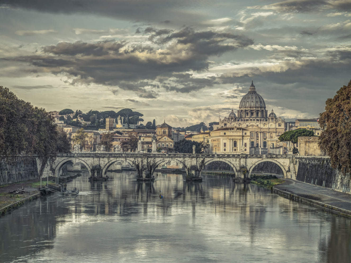 Classic Roman Architecture Wall Mural