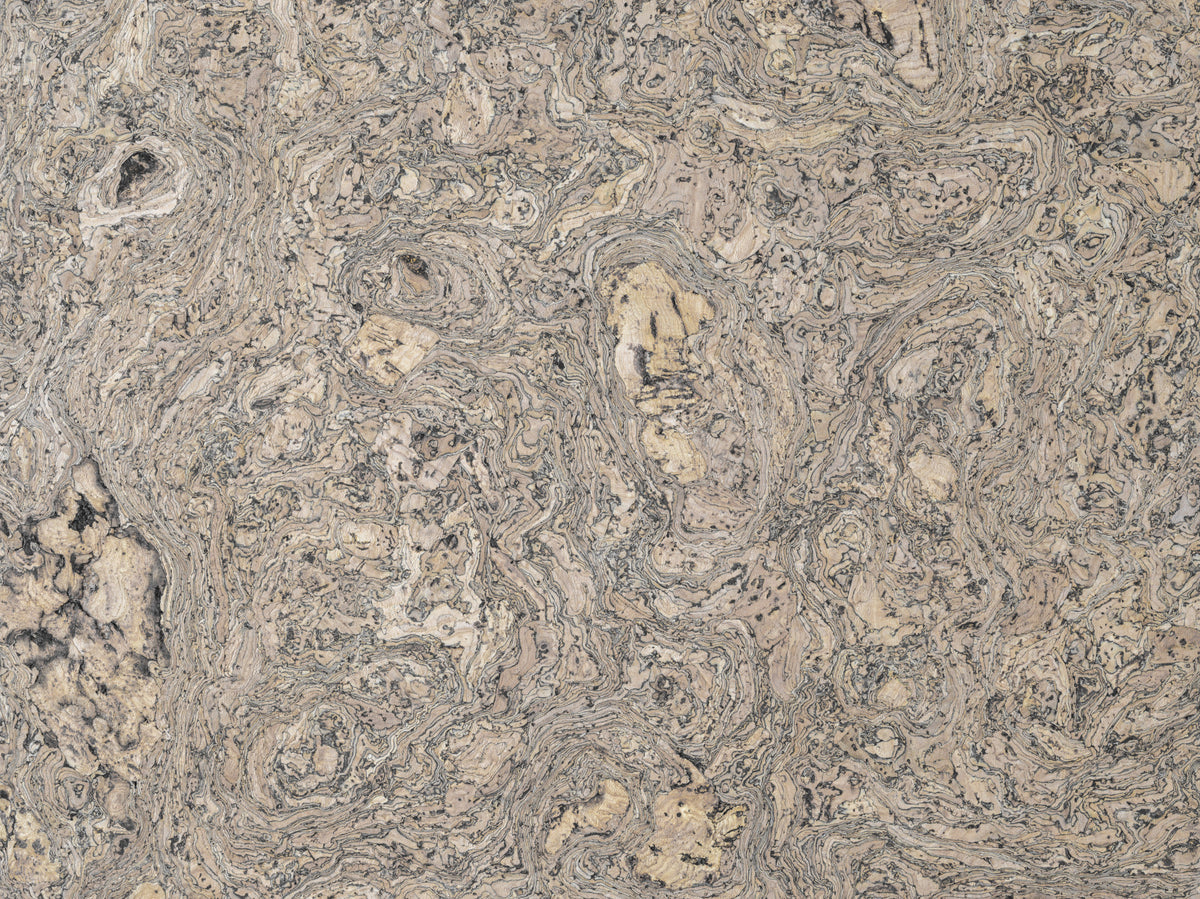 Organic Cork Grain Flow Wall Mural in your room