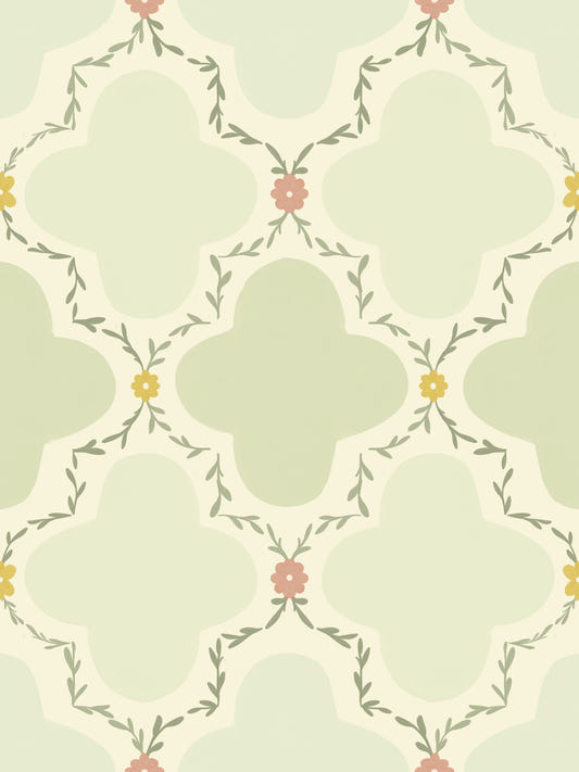 Garden Trellis Wallpaper⁠