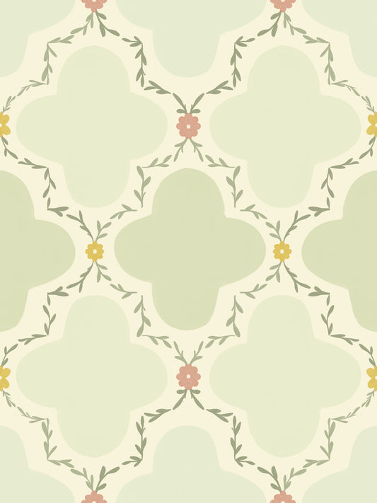 Garden Trellis Wallpaper⁠