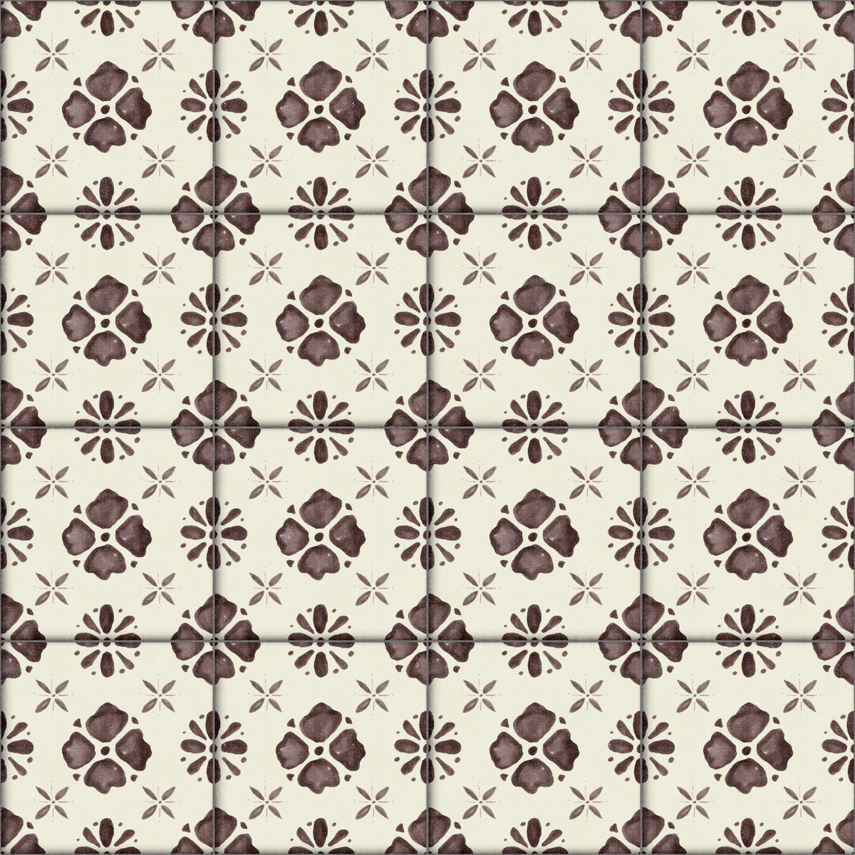 Farmhouse Classic Backsplash Choco Wallpaper⁠ in your room