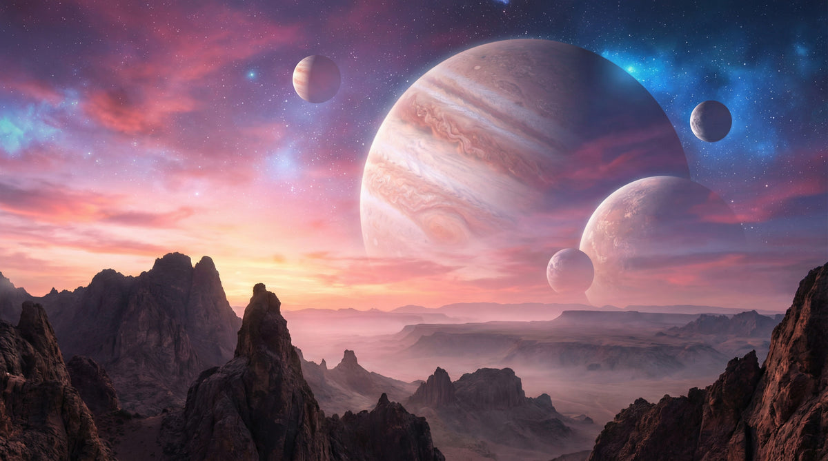Cosmic Canyon Wall Mural in your room