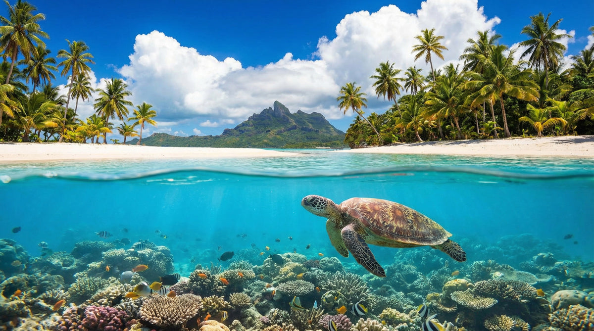 Tropical Marine Life Wall Mural