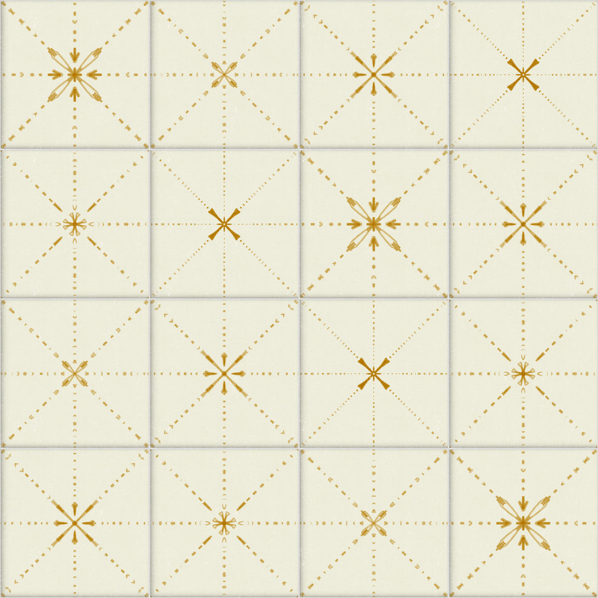 Farmhouse Delicate Backsplash Gold Wallpaper⁠ in your room