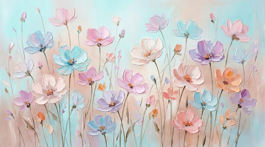 Blossom Haze Wall Mural