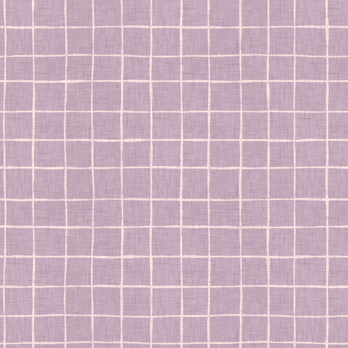 Lavender Linen Grid Wallpaper⁠ in your room