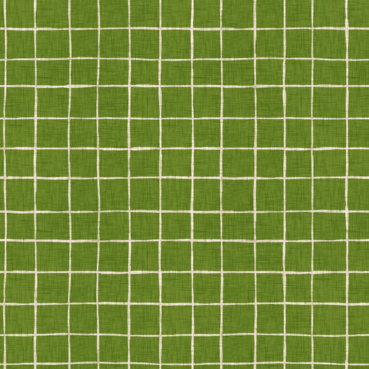 Fresh Green Check Wallpaper⁠
