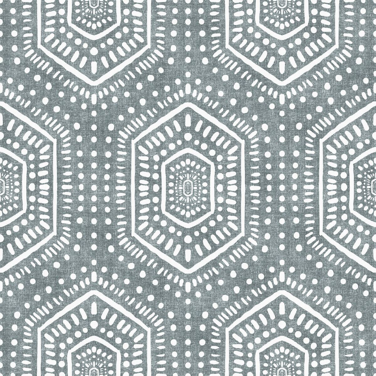 Boho Painted Grunge Calming Blue Wallpaper⁠ in your room — zoomed